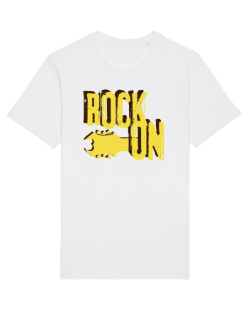 Rock On White