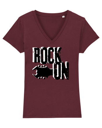 Rock Music Lover Burgundy