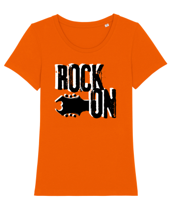 Rock Music Lover Bright Orange