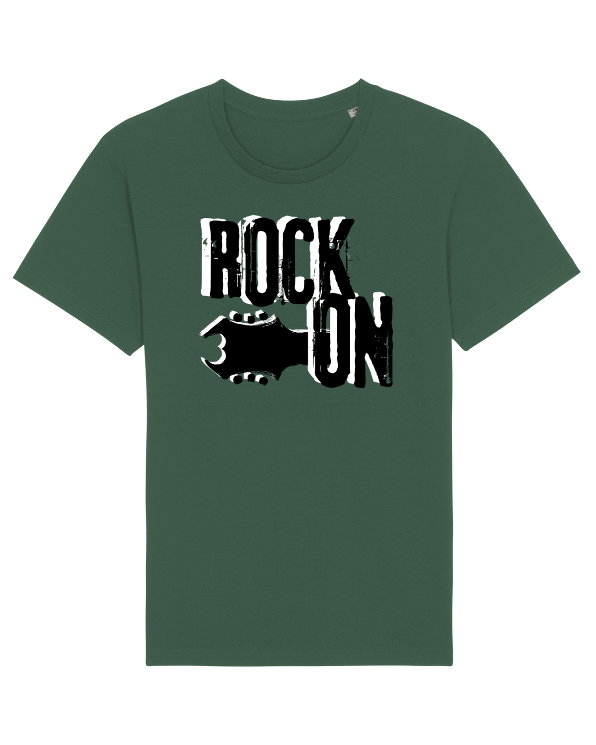Tricou mânecă scurtă Unisex Rocker Bottle Green