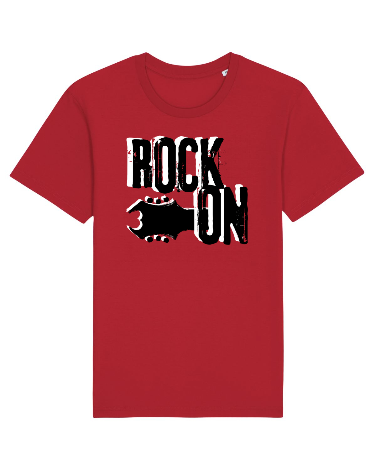 Tricou mânecă scurtă Unisex Rocker Red