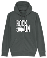 Rock Music Lover Hanorac cu fermoar Unisex Connector
