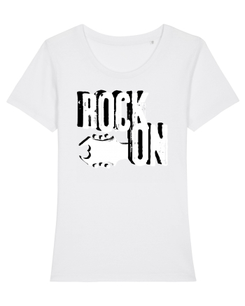 Rock Music Lover White