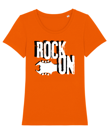 Rock Music Lover Bright Orange
