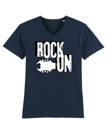 Rock Music Lover French Navy