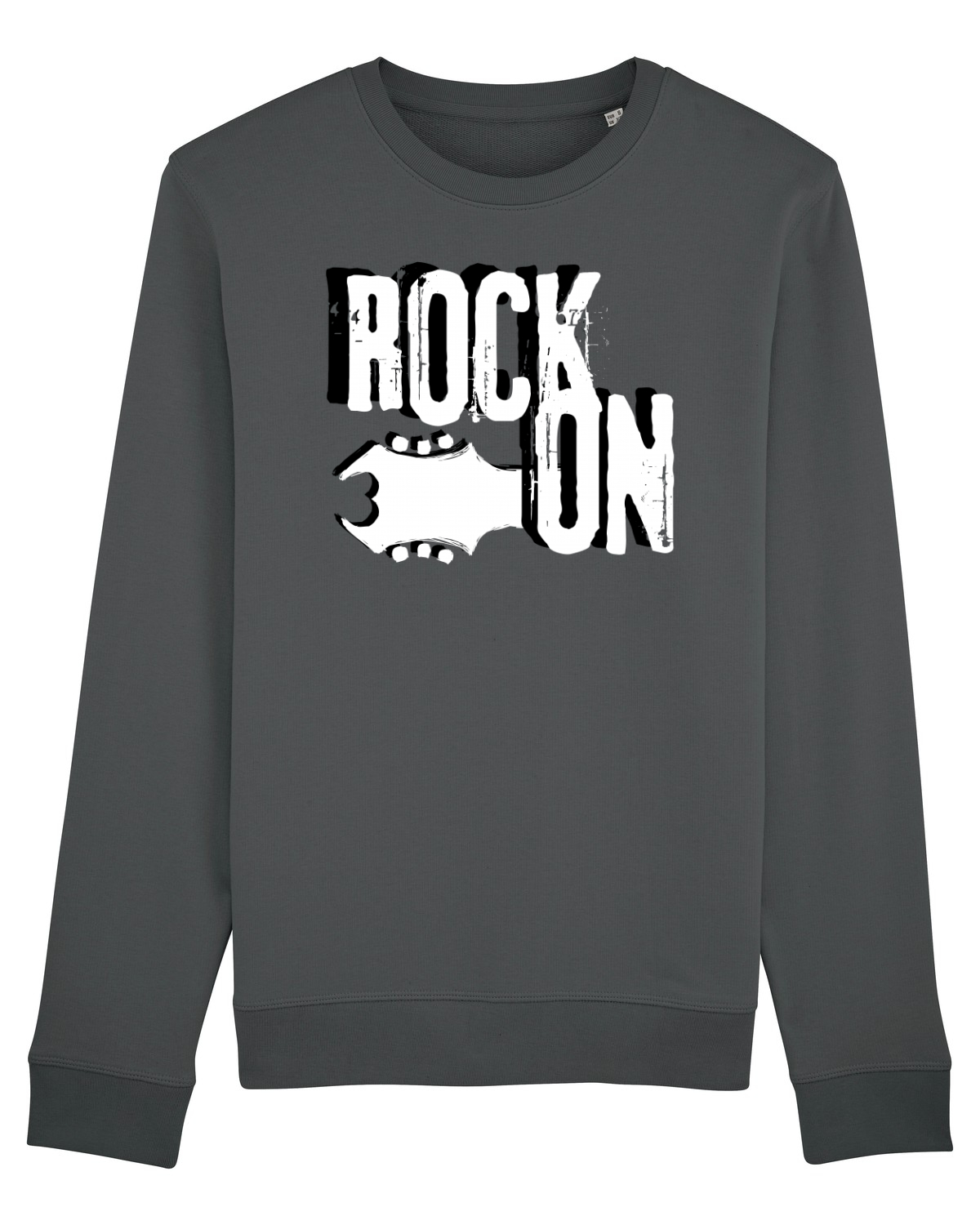 Bluză mânecă lungă Unisex Rise Anthracite