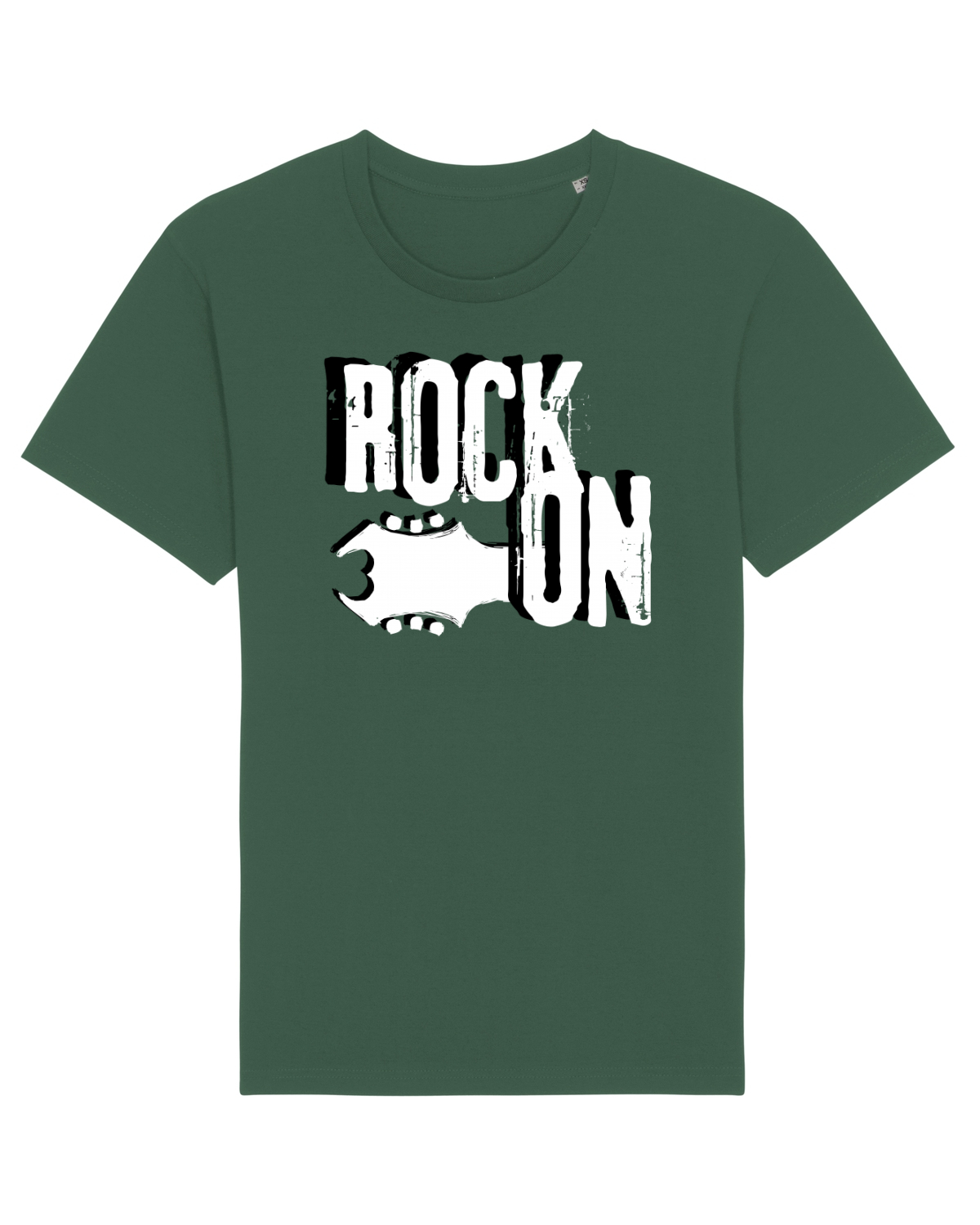 Tricou mânecă scurtă Unisex Rocker Bottle Green