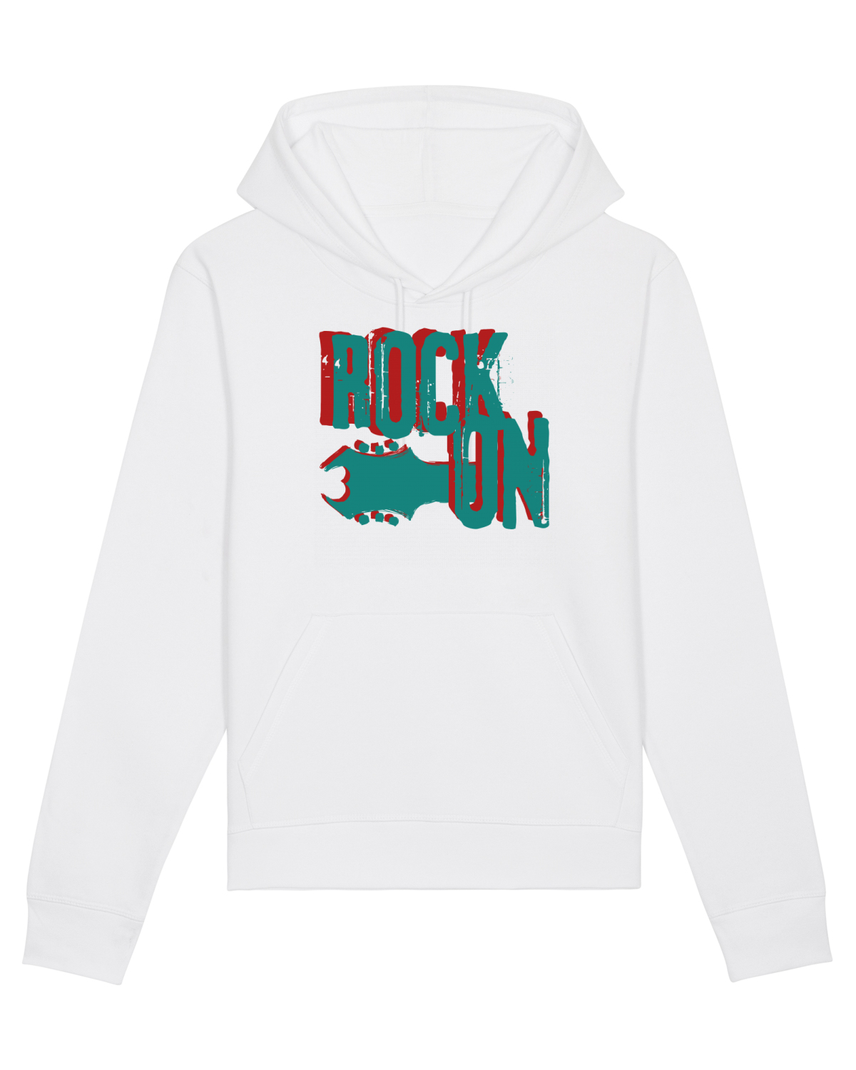Hanorac Unisex Drummer White