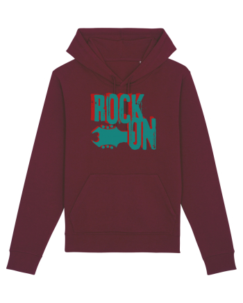 Rock Music Lover Burgundy