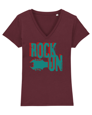 Rock Music Lover Burgundy