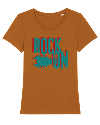 Rock Music Lover Roasted Orange
