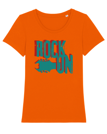 Rock Music Lover Bright Orange