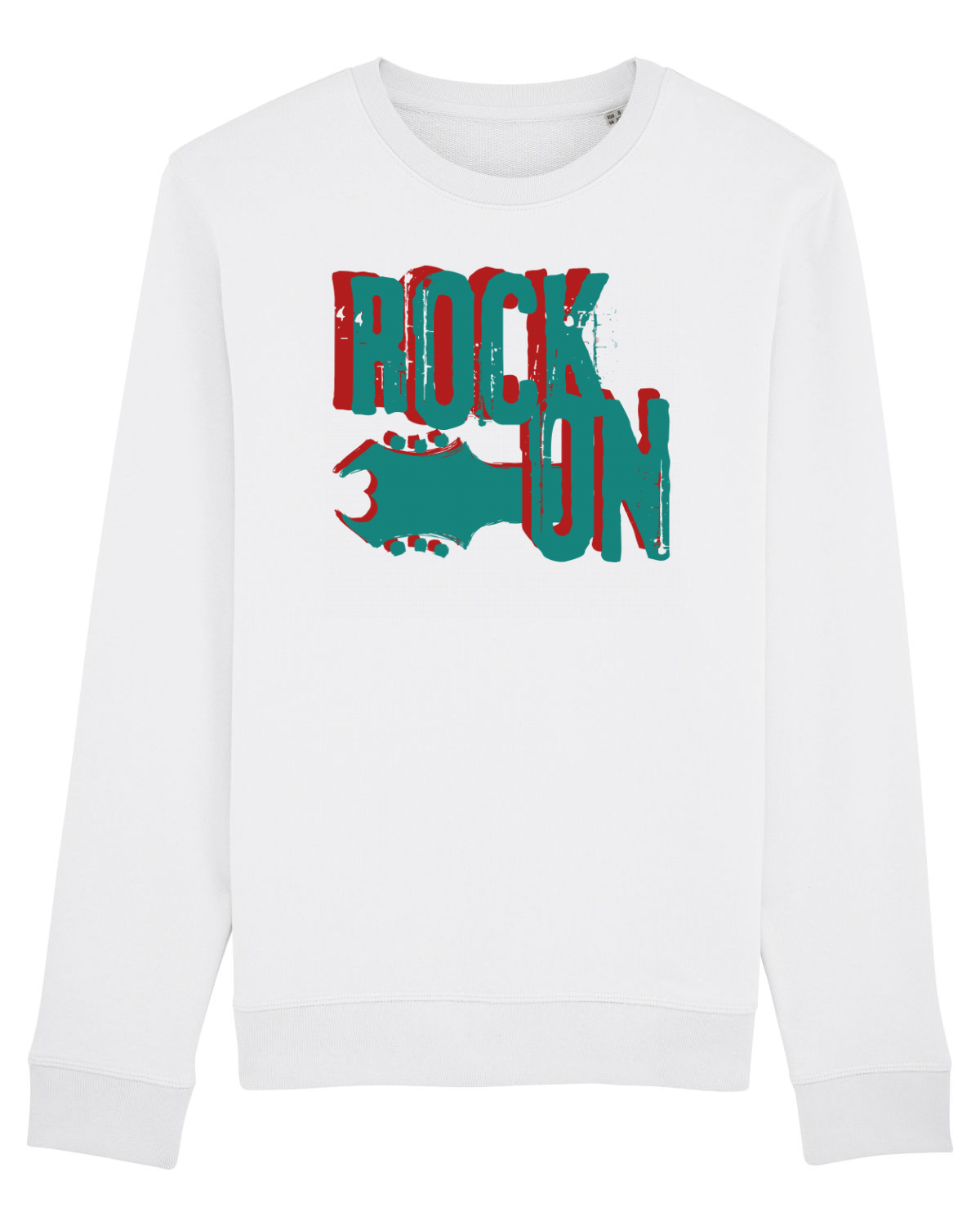 Bluză mânecă lungă Unisex Rise White