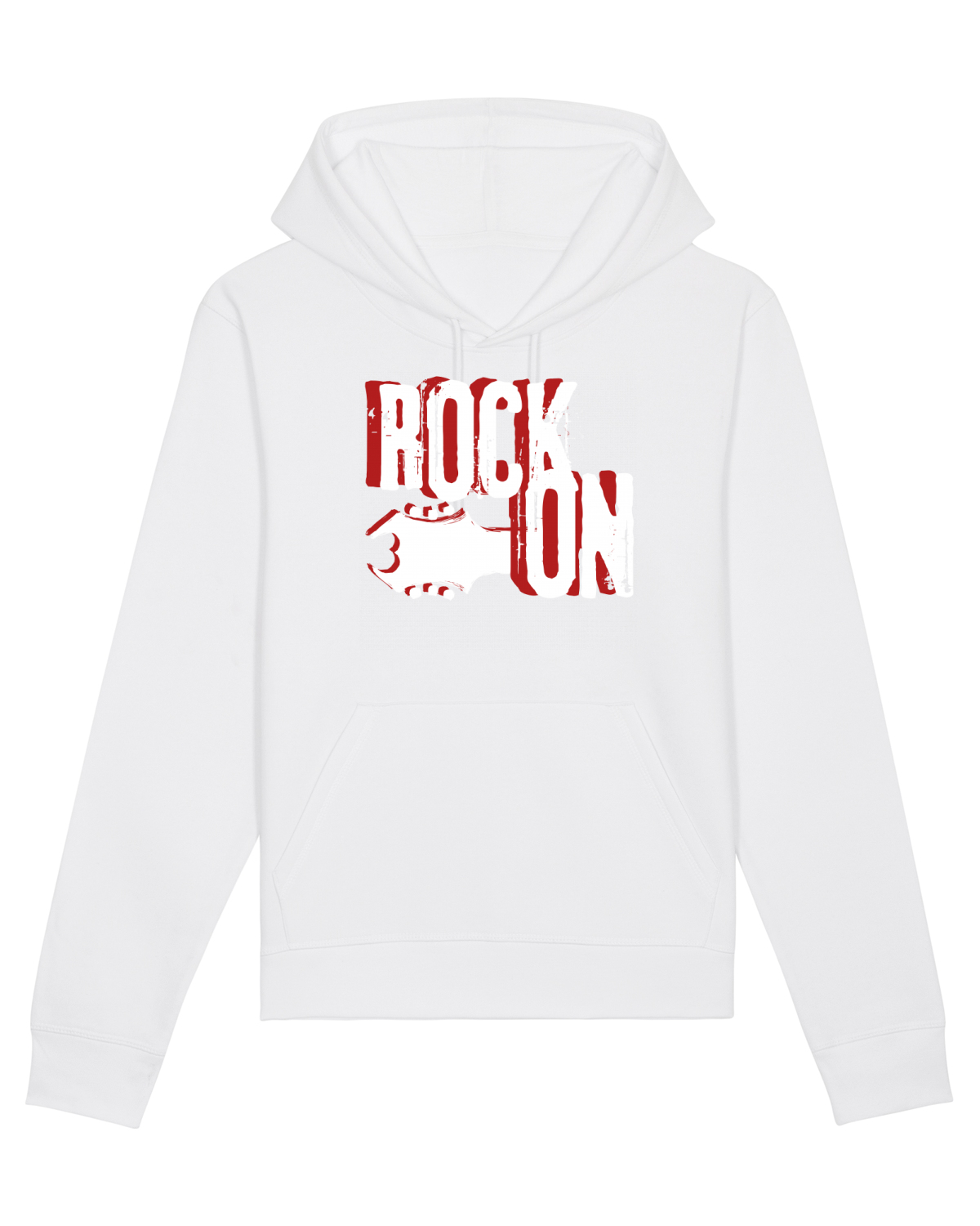 Hanorac Unisex Drummer White