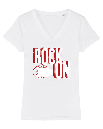 Rock Music Lover White
