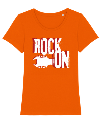 Rock Music Lover Bright Orange