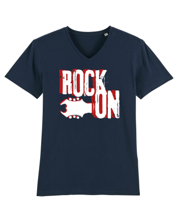 Rock Music Lover French Navy