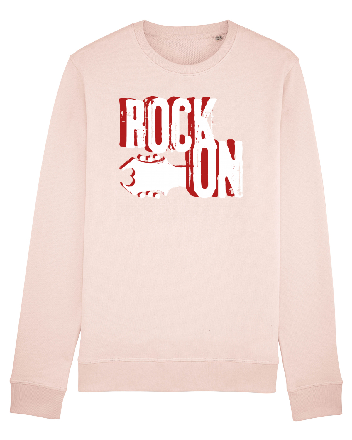 Bluză mânecă lungă Unisex Rise Candy Pink