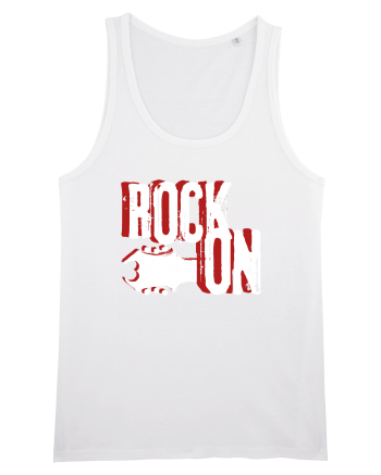 Rock Music Lover White