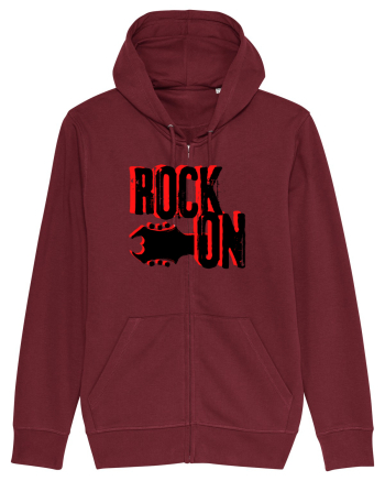Rock Music Lover Burgundy