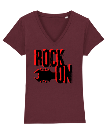 Rock Music Lover Burgundy