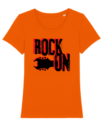 Rock Music Lover Bright Orange