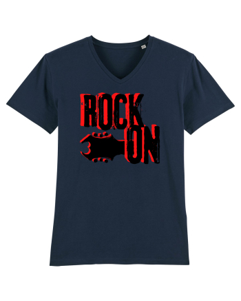 Rock Music Lover French Navy