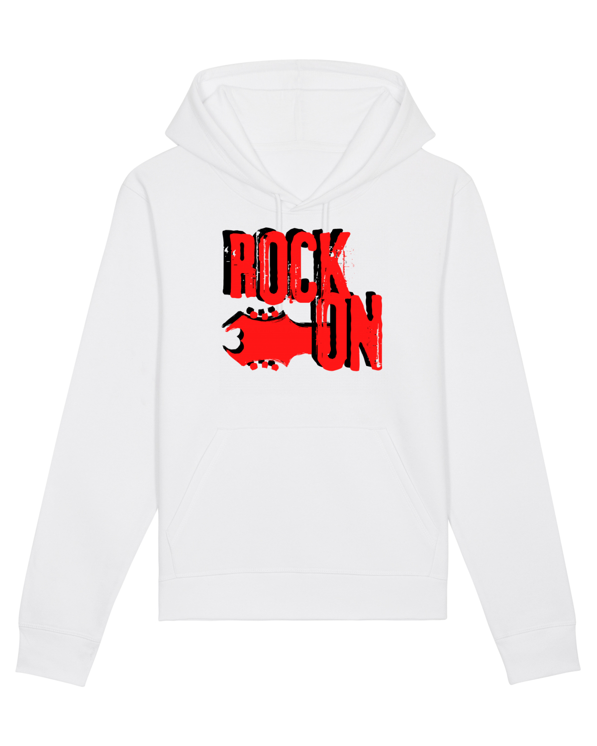 Hanorac Unisex Drummer White