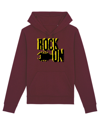 Rock Music Lover Burgundy
