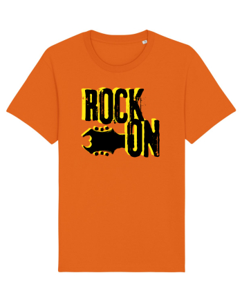 Rock Music Lover Bright Orange