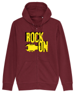Rock Music Lover Hanorac cu fermoar Unisex Connector