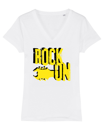 Rock Music Lover White