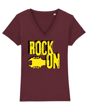 Rock Music Lover Burgundy