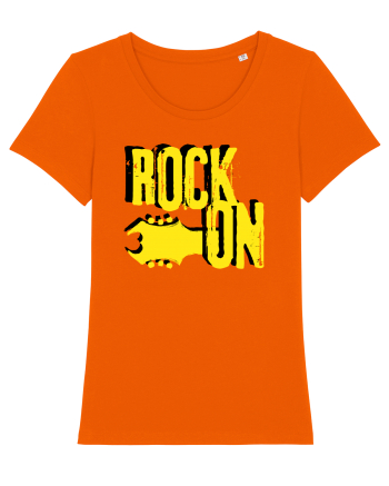 Rock Music Lover Bright Orange