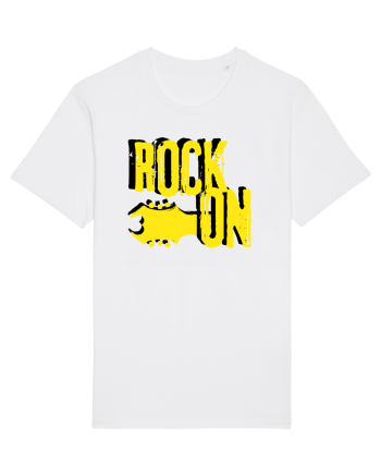 Rock Music Lover White