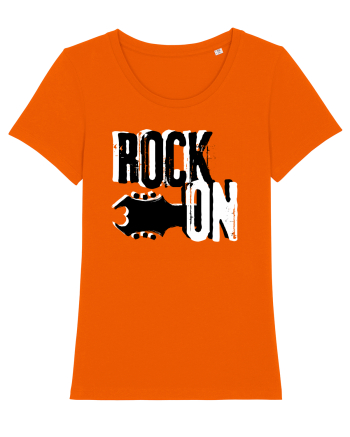 Rock Music Lover Bright Orange