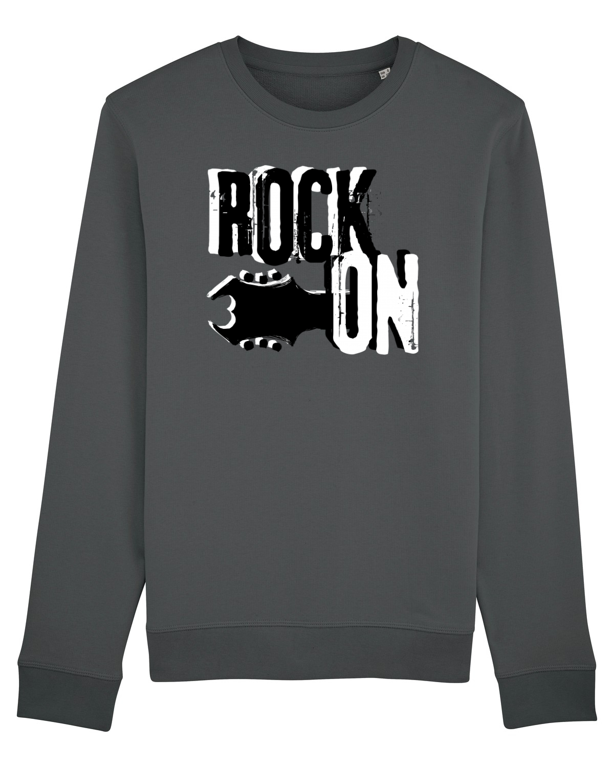 Bluză mânecă lungă Unisex Rise Anthracite