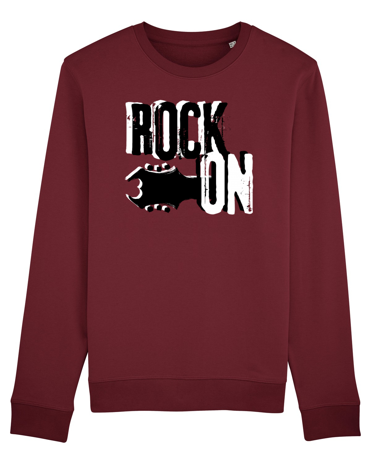 Bluză mânecă lungă Unisex Rise Burgundy