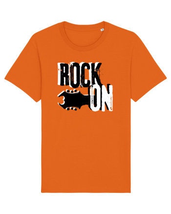 Rock Music Lover Bright Orange