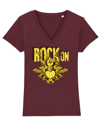 Rock And Roll Lover Burgundy