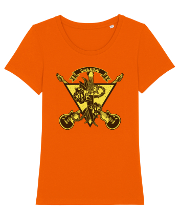 Rock And Roll Lover Bright Orange