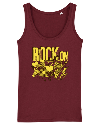 Rock And Roll Lover Burgundy
