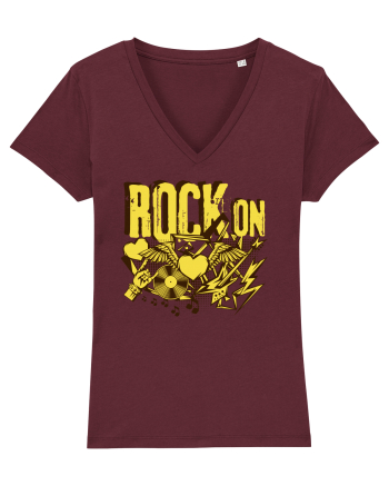 Rock And Roll Lover Burgundy