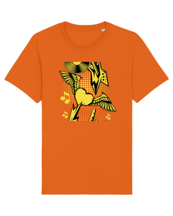 Rock And Roll Lover Bright Orange