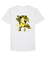 Rock And Roll Lover Tricou mânecă scurtă guler larg Bărbat Skater