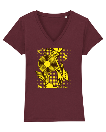 Rock And Roll Lover Burgundy
