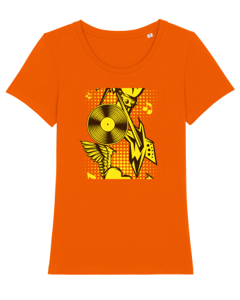 Rock And Roll Lover Bright Orange
