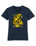 Rock And Roll Lover Tricou mânecă scurtă guler V Bărbat Presenter