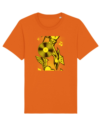 Rock And Roll Lover Bright Orange