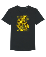 Rock And Roll Lover Tricou mânecă scurtă guler larg Bărbat Skater